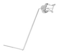 YARNOW Portable Marching Lyre Music Holder Clip Lightweight Iron Clamp-on Music Sheet Clip and Marching with Practicability and Silver Finish