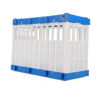 YARNOW Portable Pigeon Transport Box Lightweight Plastic Bird Travel Cage with Side Opening for Easy Release Weather-resistant Carrier for Racing Training Homing Pigeons