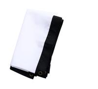 YARNOW Portable Projector Screen Fabric Folding Projection Curtain Design for Home and Entertainment Venues, White Portable Projection Screen for Indoor Use