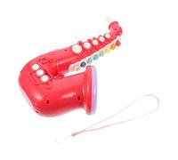 YARNOW Portable Saxophone for Musical Plaything with Realistic Design Lightweight Early Educational Instrument for Festivals Birthday Parties and Music Sensitivity Development