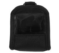 YARNOW Portable Wireless Guitar System Carrying Bag in Black Oxford Cloth with Belt Clip Compatible and Dedicated Storage Compartments, Small Carry Bag for Transmitter, on The Move