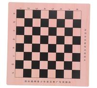 YARNOW Portable Wooden Chessboard Stylish Desktop Checkerboard for Board Meticulously Crafted Design for Enhanced Gaming Experience