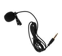 YARNOW Professional Condenser Lapel Microphone for Outdoor Activities Noise Reduction Feature, Plug and Play Design with Plastic and Alloy Material for Podcasting and Remote Teaching