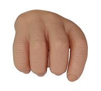 YARNOW Professional Prosthetic Hand Trick Realistic Skin Color Fake Hand for Stage Gimmick Props Comedy Supplies for Amateurs Natural Wrinkle Detail Finger Illusion