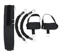 YARNOW Professional Resistance Bands Ankle Straps for Training with Neoprene and Regenerated Leather Material, Secure Weight and Convenient to Use for Indoor and Outdoor Fitness Workouts