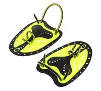 YARNOW Professional Swimming Hand Paddles for Adults Yellow Training Aid with Drainage Enhance Stroke Speed and Upper Body Strength for Diving Snorkeling and Swimming Exercises