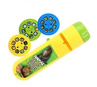 YARNOW Projection Flashlight Toy for Kids, Interactive Projection Toy Hands-on Plaything, Animal Zoo Light Projector for Boys and Girls, Educational Indoor Activity