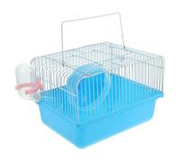 YARNOW Prolee Hamster Cage Toys for Small Animals Travel Carry Rat Cage Small Pet Supplies Bright Spacious