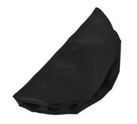 YARNOW Pu Stool Cover Black 32cm Diameter Waterproof Slipcover for Swivel Chair Easy Installation and Non-slip Feature Suitable for Barstool and Office Seating