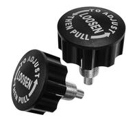 YARNOW Pull Pin Spring Knob Abs Material 2pcs for Indoor Cycling Bike with Spherical Rotation Design and Weight Bench for Home Gym Equipment Replacement Parts