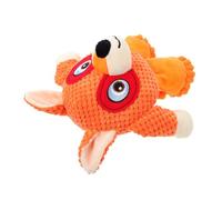 YARNOW Puppy Plush Chewing Toy Interactive Squeaky Pet Toy for Dogs Bite-resistant Cartoon Design for Teething and Playtime Activities