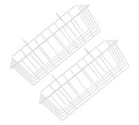 YARNOW Rabbit Feeder Metal Rack with Back Wall 9.06X3.94X2.95In Convenient Hanging Hay Holder for Rabbits Guinea Pigs Small Animals Suitable for Daily Use