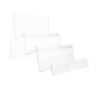 YARNOW Rack Display Design Storage Multi-level Acrylic with Desktop for and Dirt-resistant Three Layer Organiser Stand Suitable Wallet Cosmetics for Shop and Home