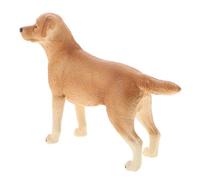 YARNOW Realistic Labrador Dog Figurine for Hand Painted Retriever Model for Cognitive Learning Safe Plastic Puppy Play Figure for Educational Fun and Gift Giving