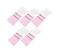 YARNOW Receipt Book Builtin Writing Board Two-Part Small Business for 5pcs Order Forms with Convenient Recordkeeping and Suitable for Restaurants and Professionals