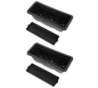 YARNOW Rectangular Resin Plant Pots with Better Air Permeability and Anti-fall Features 2pcs for Vegetables and Plants for Balcony Gardening