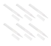 YARNOW Refillable Cuticle Oil Pen 6pcs, 3ml Transparent PP Tubes with Twist Mechanism, Leak-proof and Portable for Daily Use and Business Trips