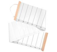 YARNOW Removable Hanging Growth Chart for Boys and Girls's Room, Canvas and Wood Height Ruler for Baby and Boys and Girls with Development Recording and Height Tracking