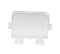 YARNOW Reptile Feeding Box Reptile Bowl Suction Cup Acrylic Food Dish for Live Food Feeding
