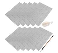 YARNOW Reusable Chinese Calligraphy Set with Brush and Ink Dish, Non-woven Fabric Water Writing Cloth for Quick Drills and Daily Practice, Minimizes Setup Time, for Beginners