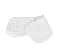 YARNOW Reusable Infant Diaper Pads Cotton Gauze Peanut Shape High Absorbency Multifunctional Use White Cloth Diaper Inserts for Newborn Baby