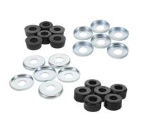 YARNOW Roller Skate Shockproof Bushings Set with PVC Cone Pads, 12Pcs Skateboard Truck Replacement Kit for Inline and Quad Skates, for Skateboarding Safety Gear