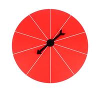 YARNOW Rotary Game Prop Lottery Prize Wheel Featuring Delicate Details 40cm with Writeable Award Area for Trade Shows and Classroom Fun