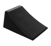 YARNOW Rubber Wheel Chock, Portable Black Tire Stopper with Hole Design, Anti-Slip Vehicle Rollback Stopper for Parking on Slopes and Parking Environments