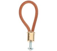 YARNOW Rustic Leather Rope Pull Handle for Furniture and Doors | Vintage Antique Style, Aluminium Alloy and Iron Parts, for Dresser Drawers and Bathroom Cabinets