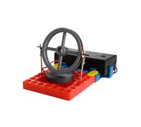 YARNOW ’S DIY Electric Motor Experiment Educational Science Playset Creative Stem Kit for Science Learning and Self-Made Electromotor