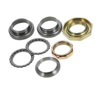 YARNOW Scooter Steering Stem Bearing Kit 7pcs Fork Neck Front Fork Bearing Replacement Parts for Off-Road Scooters