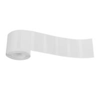 YARNOW Self-Adhesive Bottle Sticker Labels for Food Storage, White PVC Adhesive with No Glue Residue, Multi-Function Label Stickers for Housework and Office Use, 1 Roll with 320 Pieces