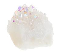 YARNOW Seven Color Crystal Cluster Stones Decorative Gemstone for Office Home Engaging Learning Tool for Students Air Purification Visual Appeal for Yoga and DIY Crafts