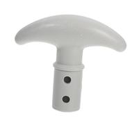 YARNOW Shaped PVC Kayak Paddle Grip Replacement Handle Ergonomic Boat Oar Part for Kayaking Canoeing Water Sports Lightweight Portable Design for Enhanced Control