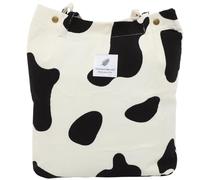 YARNOW Shoulder Bag Tote Bag Large Capacity Corduroy One-shoulder for Women with Printed Pouch Stylish and Convenient to Carry for Wedding and Dinner Party