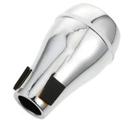 YARNOW Silver Abs Half-closed Trombone Sound Mute Dampener for Alto and Tenor Trombone Musical Instrument Accessory