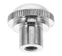 YARNOW Silver Aluminum Alloy Piccolo Head Plug with Universal Compatibility and Improved Sound Quality, Replacement Screw Cap Suitable for Music Students and Instrument Retailers