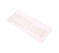 YARNOW Silver Self-adhesive Guitar Stickers for Electric Guitar Fretboard Trapezoid Vinyl Decals Easy to Operate Can Be Pasted at Will for Customising Your Instrument