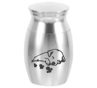 YARNOW Small and Compact Alloy Cat Urns for Ashes with Light Weight and Easy to Use Features, Suitable for Dog and Cat Memorials, Providing Good Protection Effects