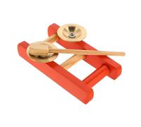 YARNOW Small Cymbals for Stand Lightweight Durable Mini Finger Cymbals for Rhythm Training Music Education and Montessori Percussion