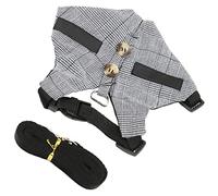 YARNOW Small Pet Harness Rabbit Accessories Adjustable Harness and Set Soft Cotton and Polyester Pet Pulling Rope for Puppies and Rabbits