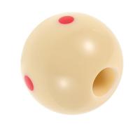 YARNOW Snooker Practice Cue Ball with 17Mm Hole Billiard Cue Action Correction Trainer Lightweight Household Pool Training Ball