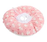 YARNOW Soft Cat Neck Collar Xs, Pink Rabbit Shape Collar for Pets, Anti-bite Anti-lick Protective Soft Cone for Post-surgery Cats and Kittens