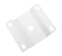 YARNOW Solar Street Light Pole Mounting Bracket with Back Plate and Screws, Iron Material 14.10x12.00x2.50cm, Secure Attachment and Easy Installation for Outdoor City Streets Lighting