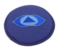 YARNOW Sound Bowl Cushion Prop for Buddha Sound Bowl Cotton and Polyester Material, Lightweight and Compact Design Blue Mat for Meditation and Prayer