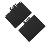 YARNOW Sound Card Tray Black Adjustable Microphone Bracket Storage Rack for Live Broadcast and Studio Use with Mobile Phone Holder 2 Pieces 24.0 X 17.5 X 2.0 CM