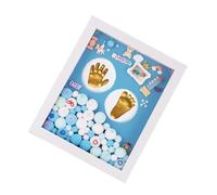 YARNOW Souvenirs Hand and Foot Prints Newborn Handprint Photo Frame Memory Photo Frame for Shower
