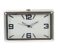 YARNOW Square Car Analog Clock Sticky Dashboard Timepiece with Simple Stylish Look for Home and Vehicle Application
