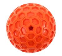 YARNOW Squeaky Dog Ball for Small Dogs and Puppies, Soft Rubber Material with Honeycomb Design, Interactive Play and Anxiety Reduction, Suitable for Indoor and Outdoor Use