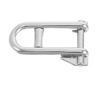 YARNOW Stainless Steel Key Pin Shackle Grade Keyed Pin Shackle for Secure Rigging Designed for Boats and Yachts Tamper Features for Enhanced Safety Durability